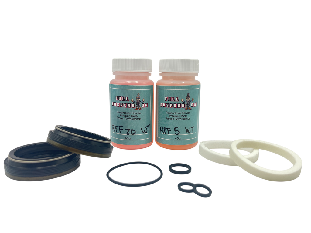 Fox 38mm Fork - LFD Lower Leg Seal Kit - Includes RFF 5wt & RFF 20wt Oil