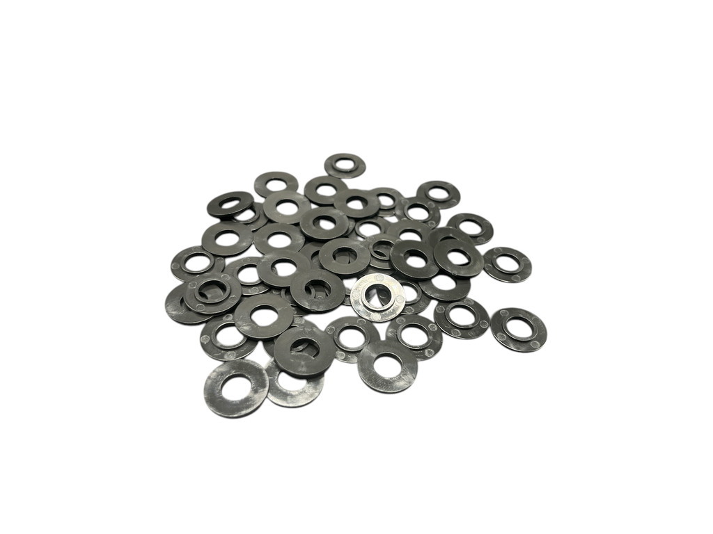 Crush Washer 8mm, Flanged, 50 pcs, RockShox