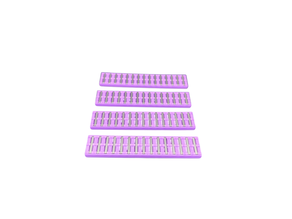 Lefty Needle Bearing, Hyprid 29, Purple, 15 Pins, 1 set