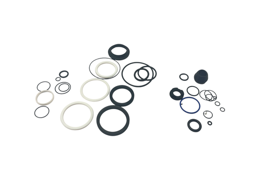 [10130112] FS - RockShox, SIDLUXE Full Overhaul Air Can/Damper Seal Kit, A1-A2, Black- Piston Ring and Top cap seals 
