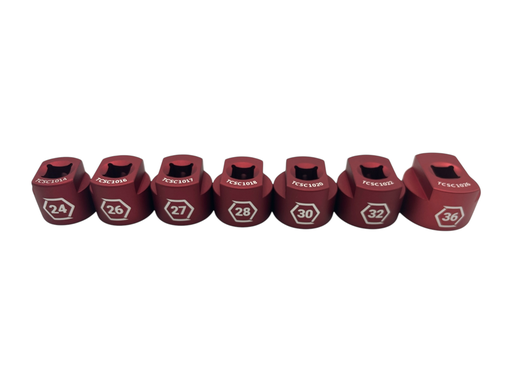 [TCSC2000] Topcap Socket Combo, 24-36mm, 7 pcs, 1/2" Drive