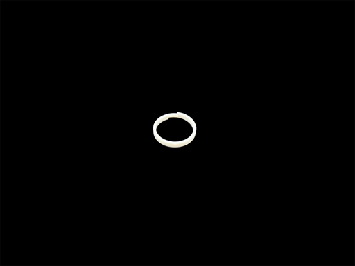 [RSSP1127-1] FOX, Grip/Grip 2, Rebound Piston Ring, Z Cut, 1 pc